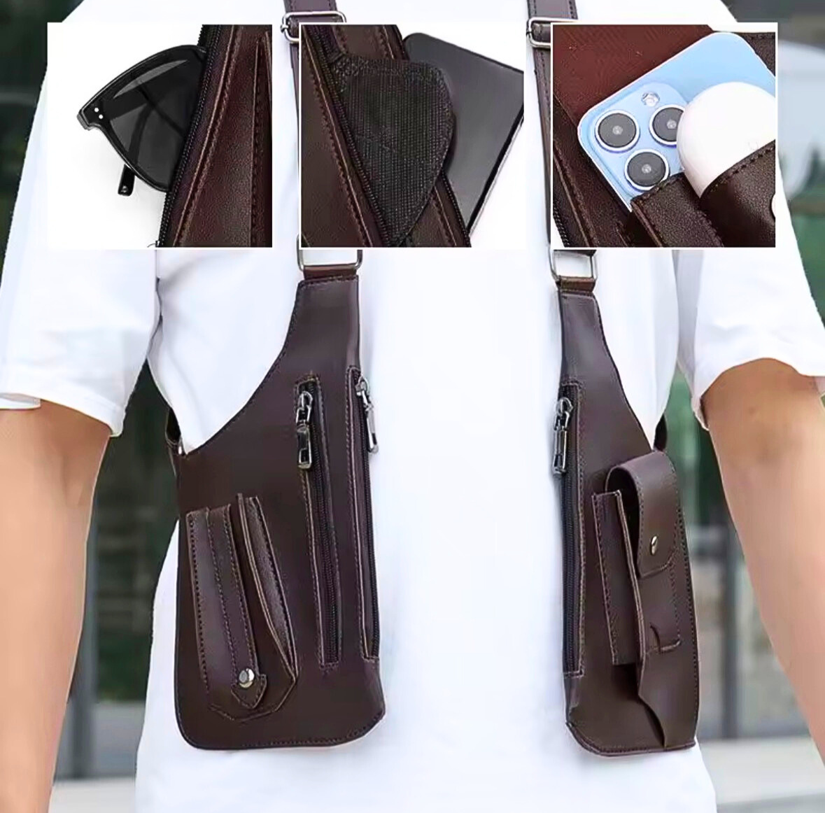 Chestify - Die ultimative Crossbodytasche für Herren