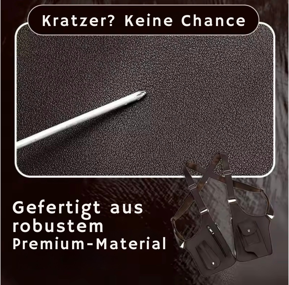 Chestify - Die ultimative Crossbodytasche für Herren