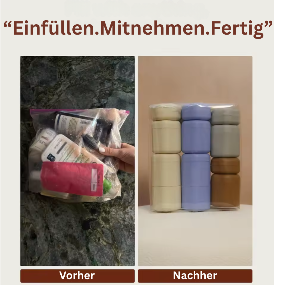 GleamPods™ - Die stilvollste Art, deine Pflegeprodukte zu transportieren