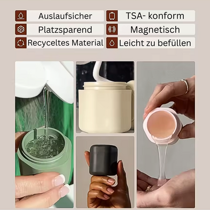 GleamPods™ - Die stilvollste Art, deine Pflegeprodukte zu transportieren