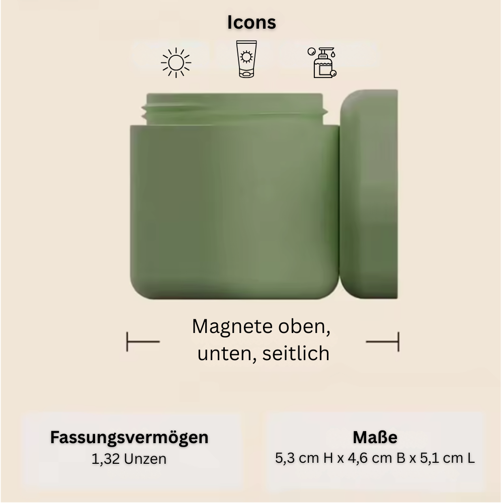 GleamPods™ - Die stilvollste Art, deine Pflegeprodukte zu transportieren