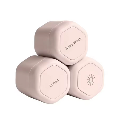 GleamPods™ - Die stilvollste Art, deine Pflegeprodukte zu transportieren