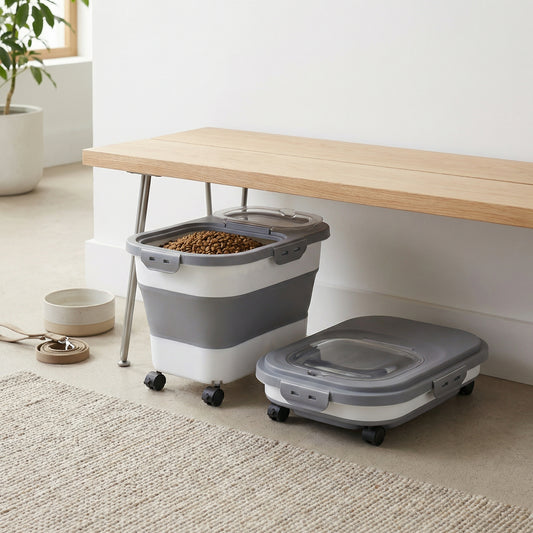 FeedVault™ Futter-Organizer mit Rollen & Messbecher